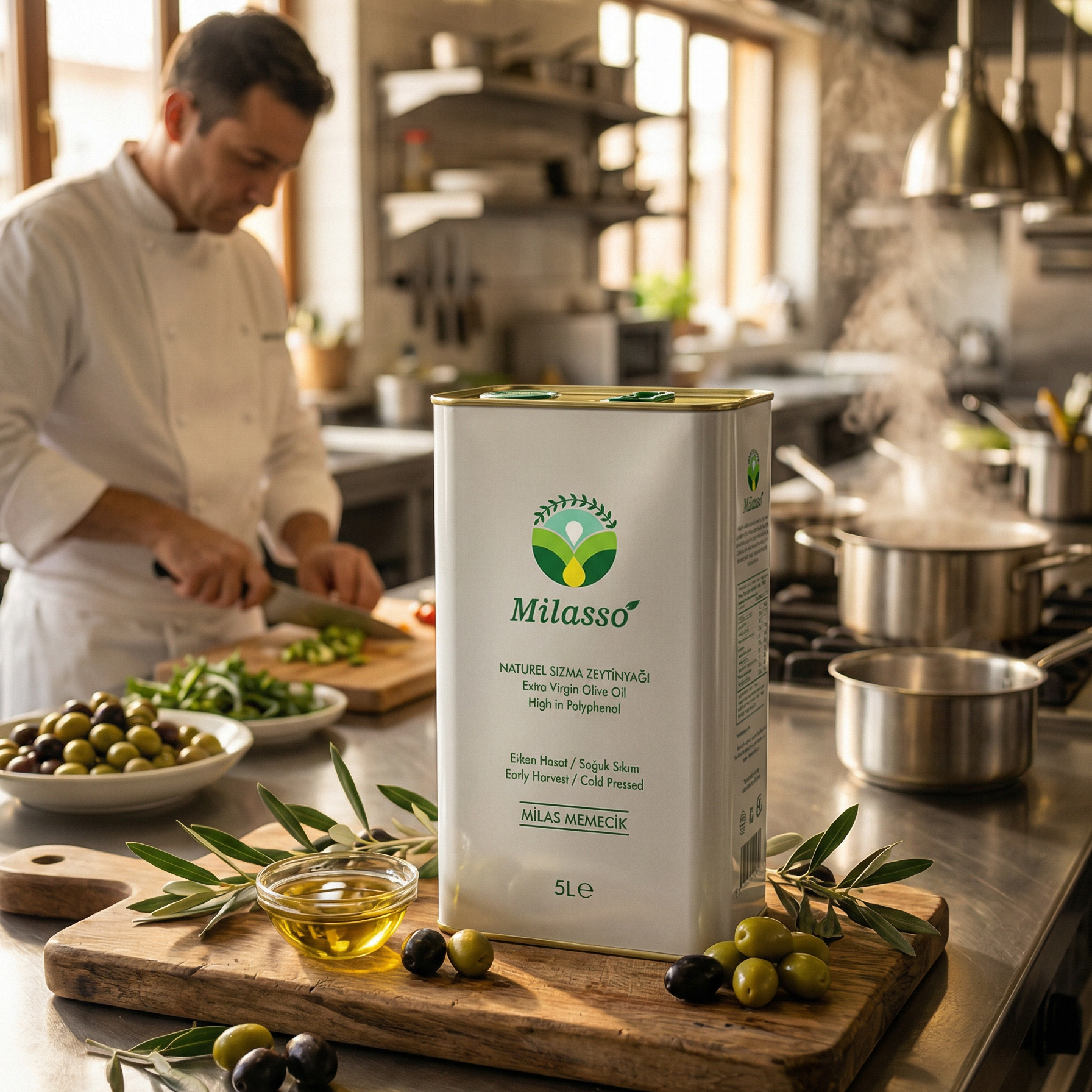 Premium Extra Virgin Olive Oil 5lt | Milasso | Milasso